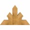 Ekena Millwork Richland Rough Sawn Timber Gable Bracket, Western Red Cedar, 36"W x 24"H x 6"D x 6"F, 16/12 Pitch GBW036X24X0606RIC00RWR - alternate 1
